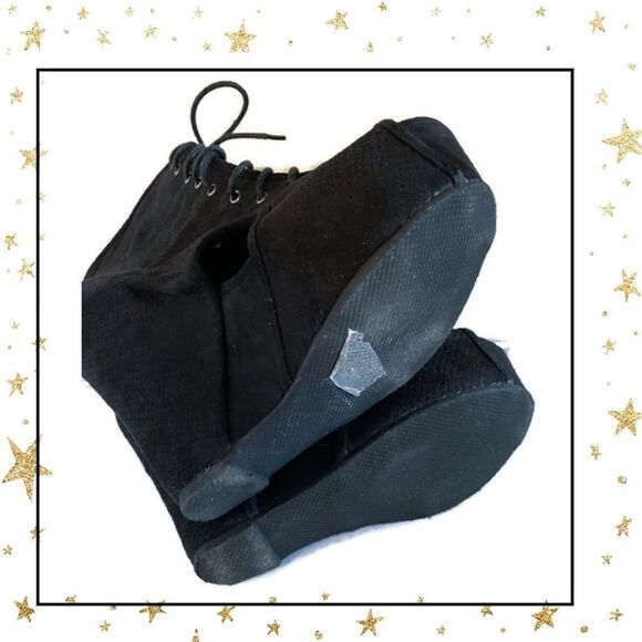 Wild Diva Black Pkayform Gladiator Ankle Booties 7 - Picture 7 of 7